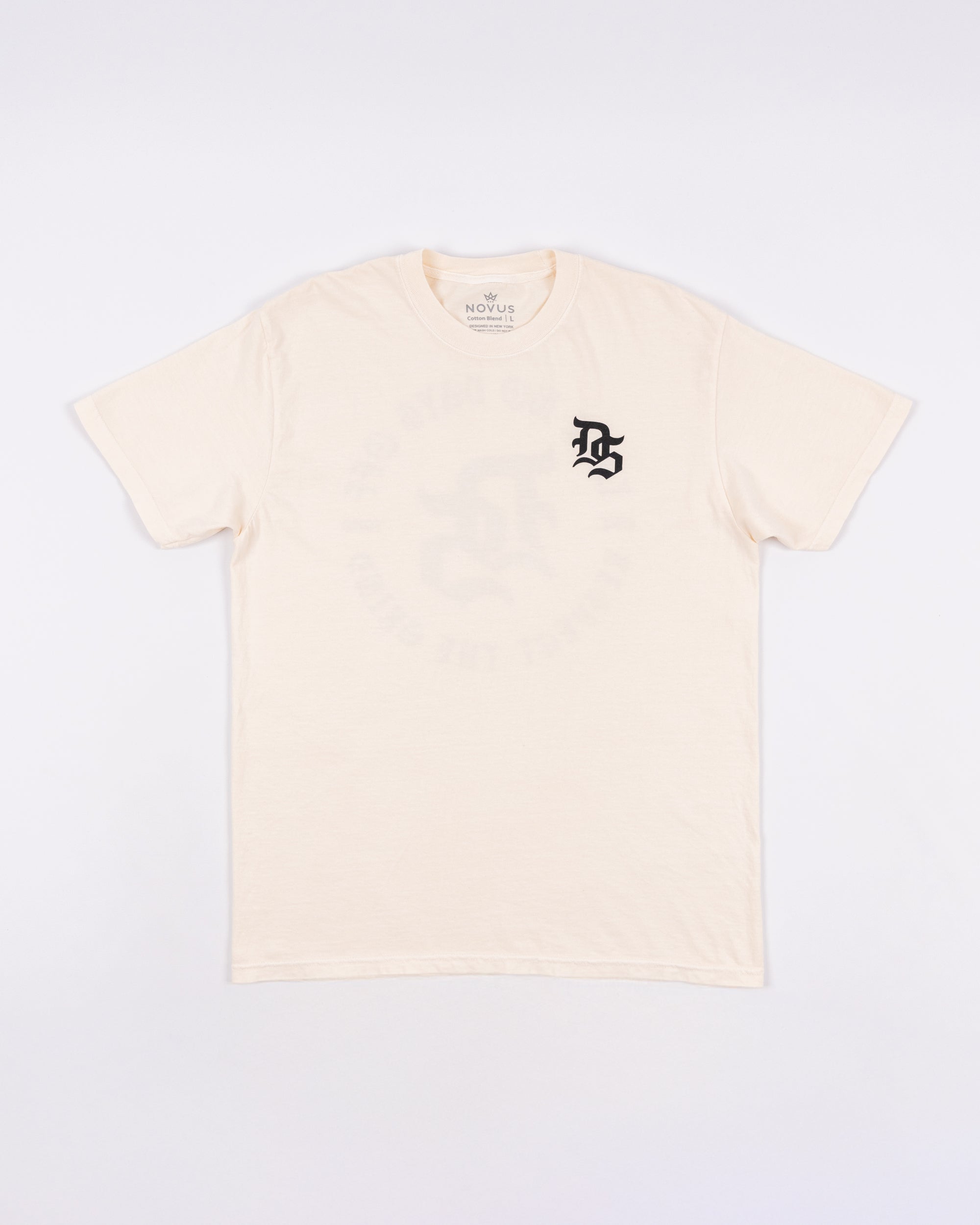 Daru Strong Washed Cotton SS Tee – Cream
