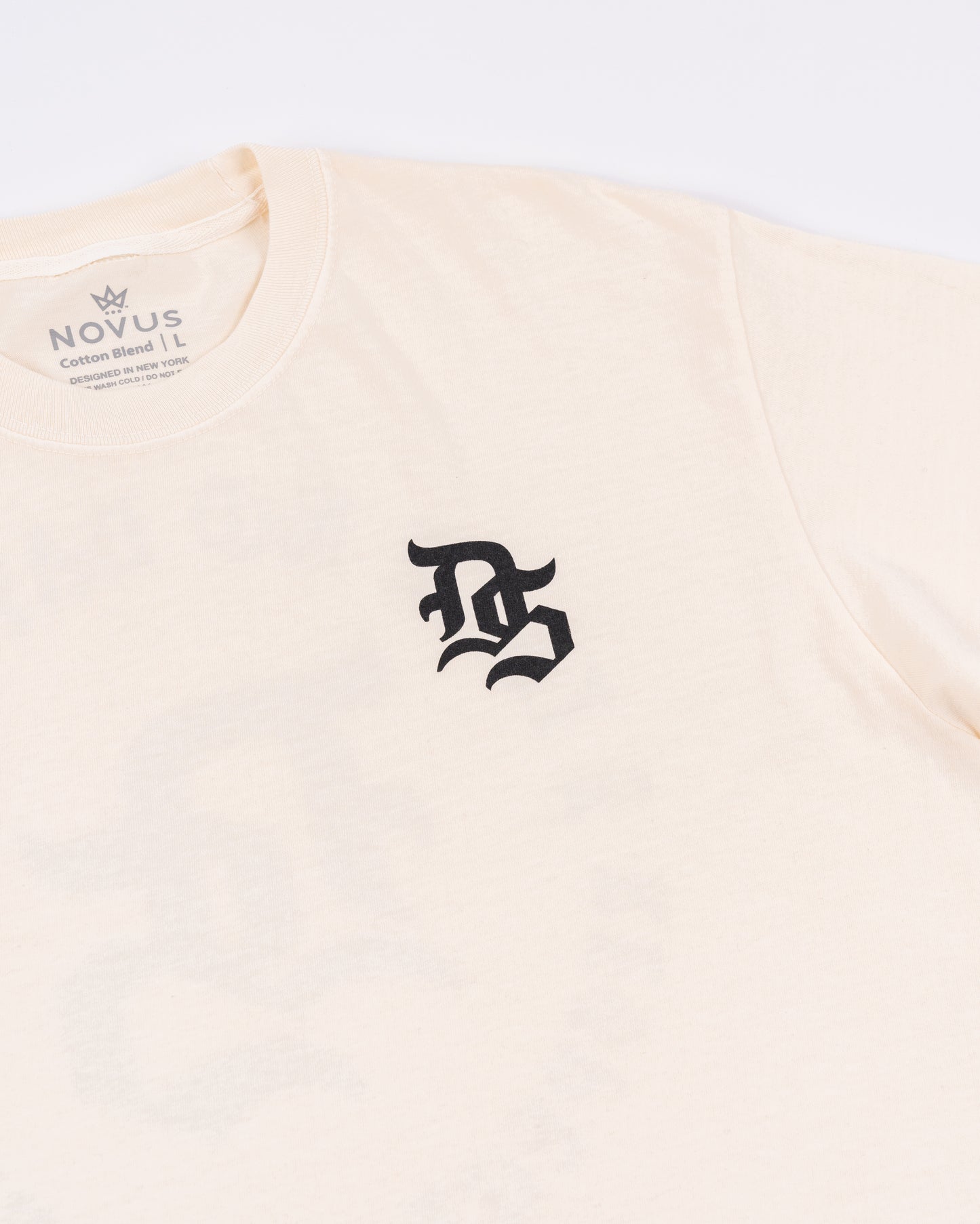 Daru Strong Washed Cotton SS Tee – Cream