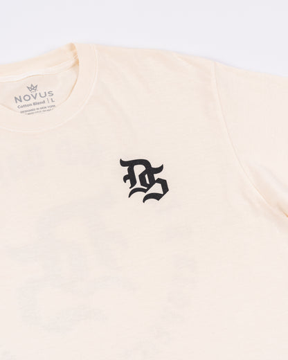Daru Strong Washed Cotton SS Tee – Cream