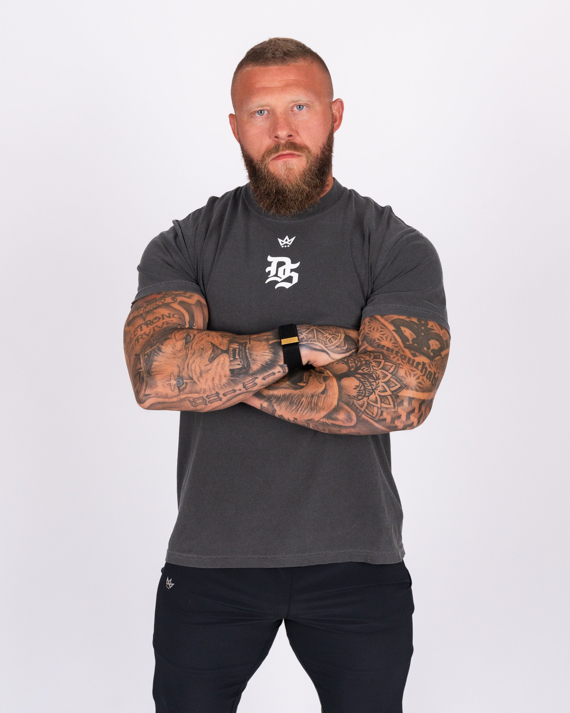 Daru Strong Washed Cotton SS Tee – Pepper